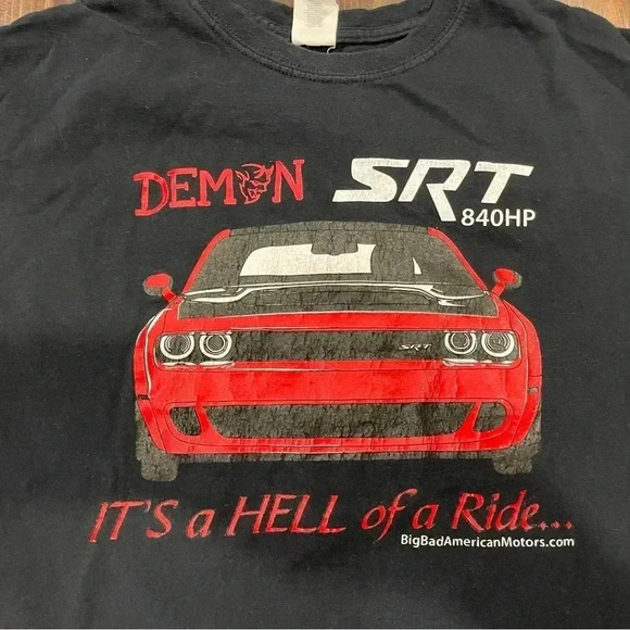 Dodge Challenger Hellcat Mopar T-Shirt - Picture 7 of 7